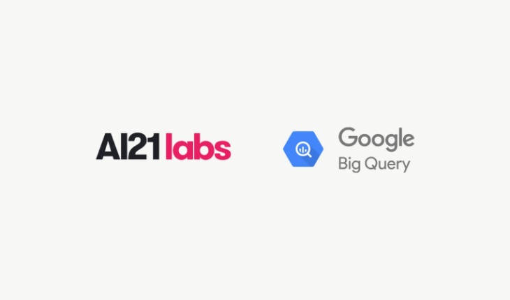 AI21 Labs and Google Big Query