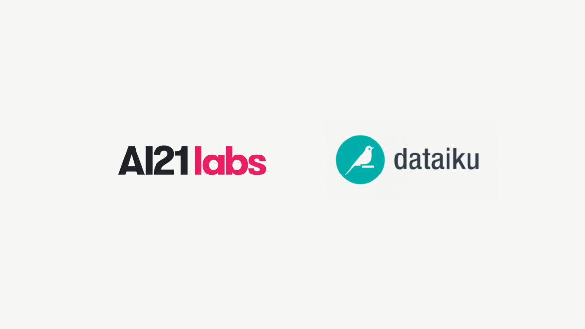 AI21 Labs Announces Partnership with Dataiku