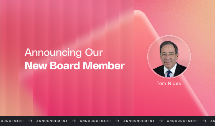 Announcing Our New Board Member: Tom Nides