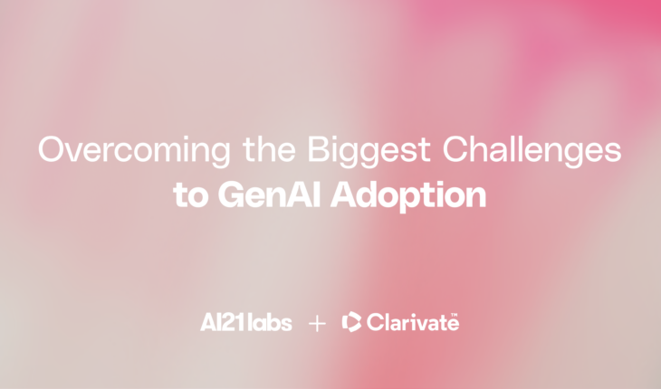 Overcoming the Biggest Challenges to GenAI Adoption